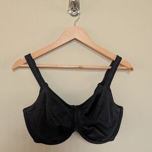 Wacoal Black Underwire Bra Size 38DDD‎ Style 857269